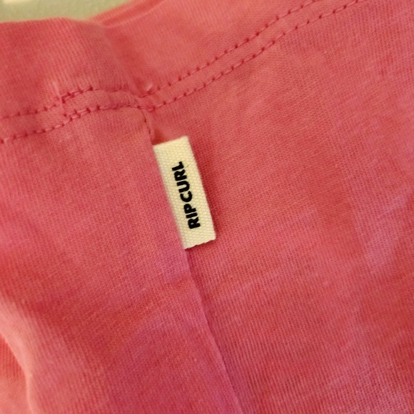 Rip Curl Womens Pink Graphic T-Shirt Since Nineteen Sixty Nine Large Surf Tee - Picture 5 of 5